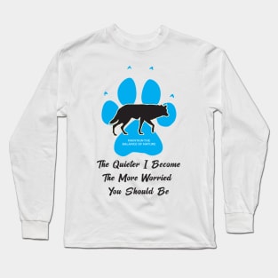 Quieter Wolf Long Sleeve T-Shirt